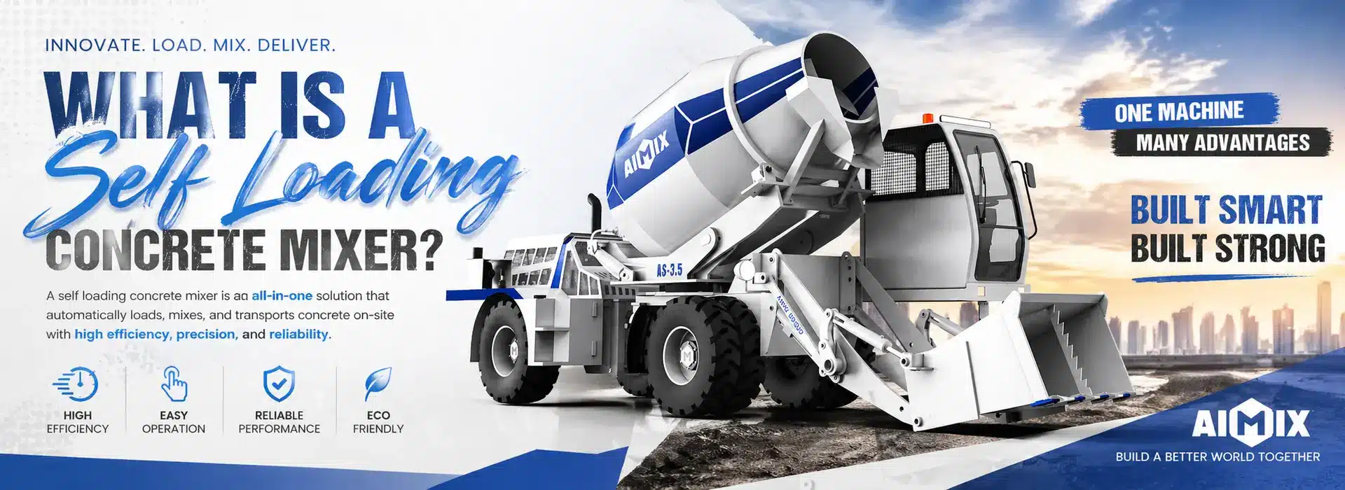 What is A Self Loading Concrete Mixer in Indonesia - Self Loading Concrete Mixer Definition