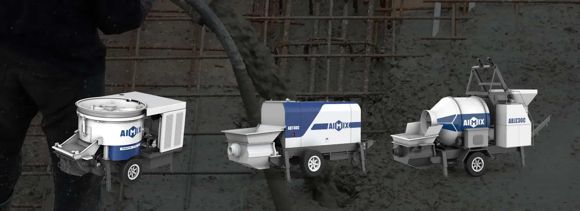 ready stocked small concrete pump for sale in Indonesia