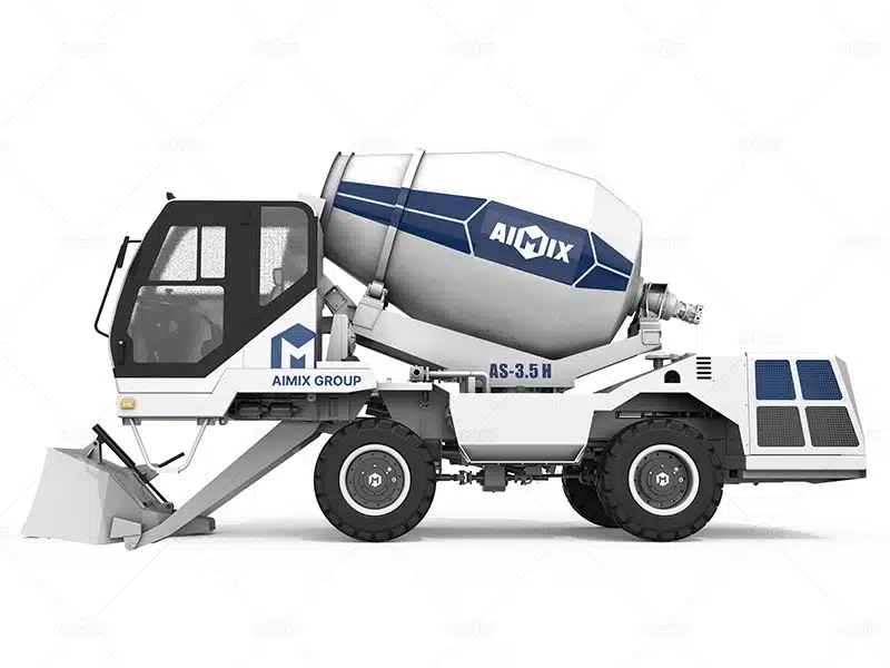 types of 3.5 cbm hydraulic concrete mixer self loading in Indonesia