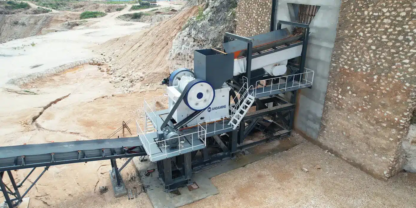 200th Stationary Rock Crushing Plant for Crushing Limestone in Tuban, Indonesia