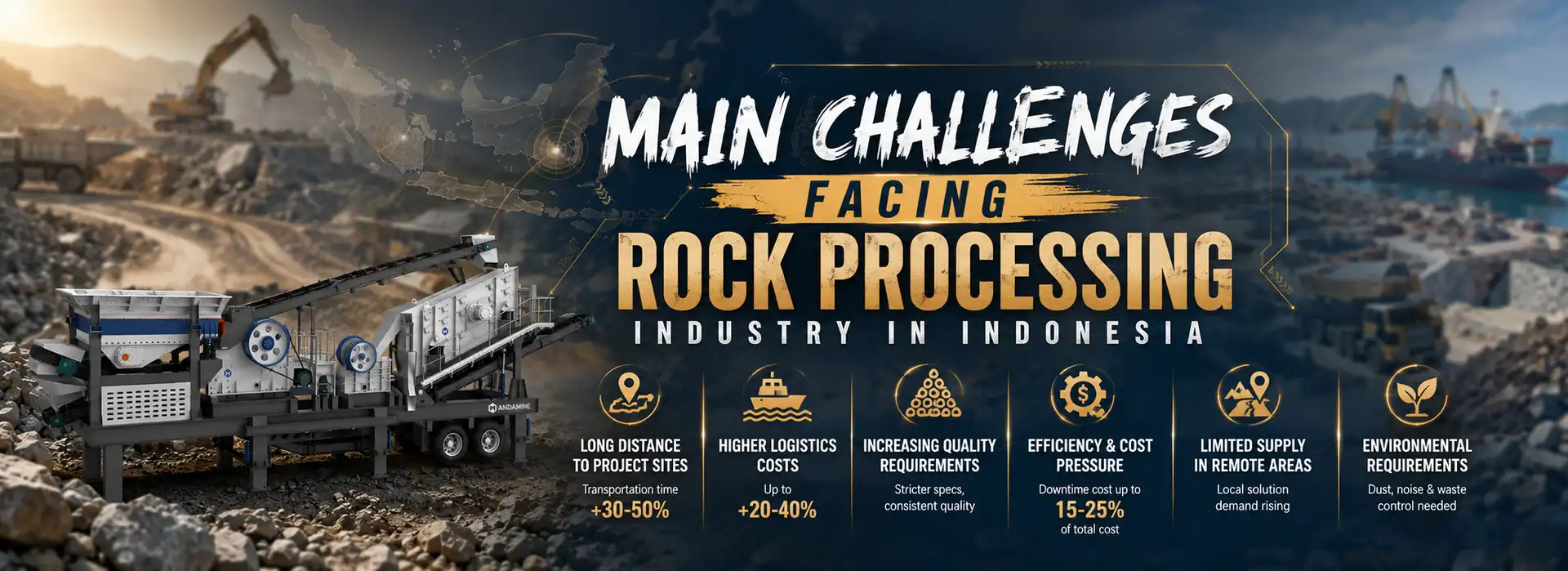 Main Challenges Facing Rock Processing Industry in Indonesia