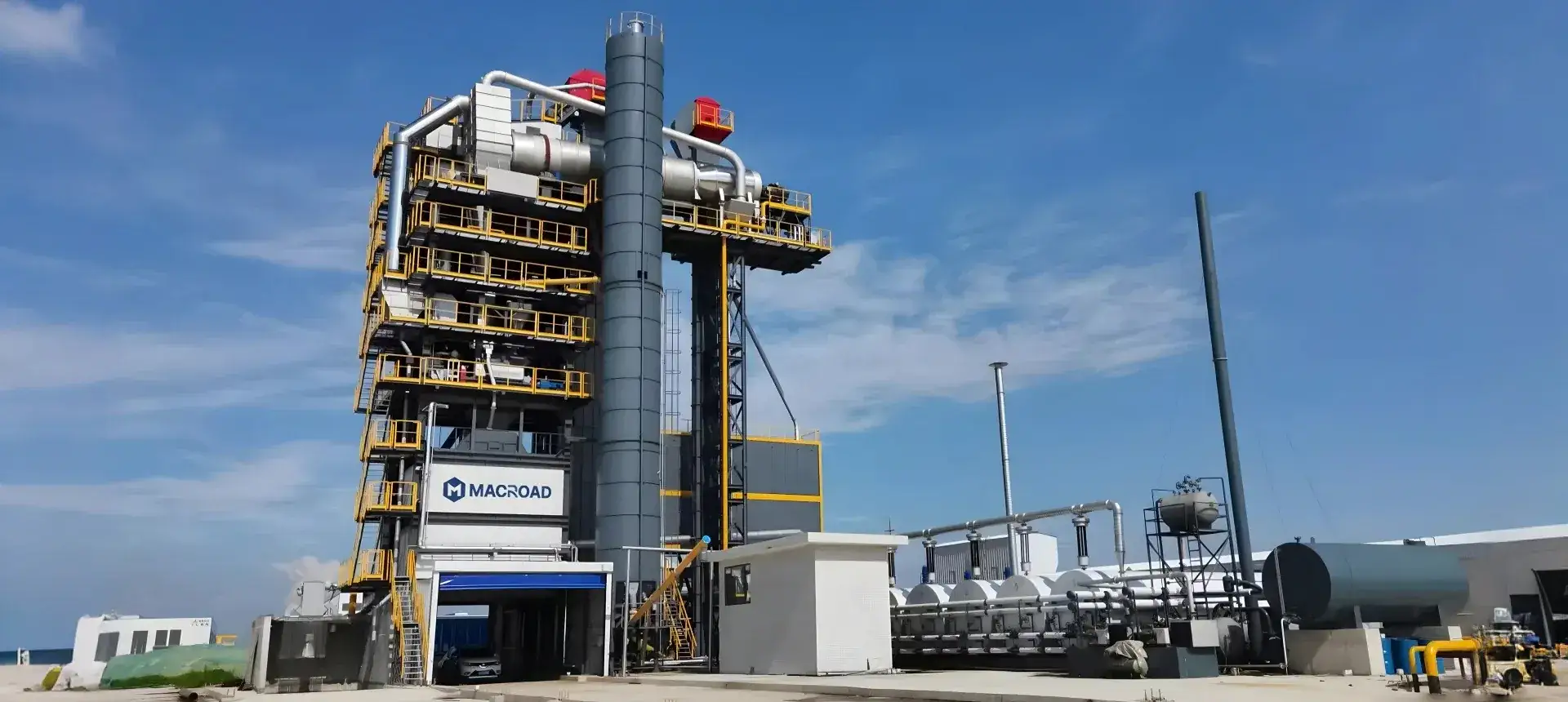customized asphalt mixing plant for sale in Indonesia