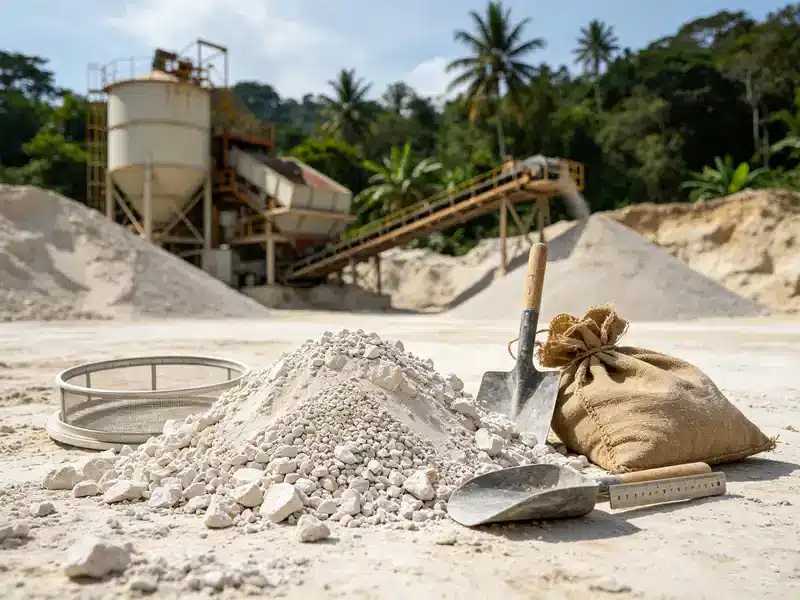 Controlled-Size Limestone for Lime Production