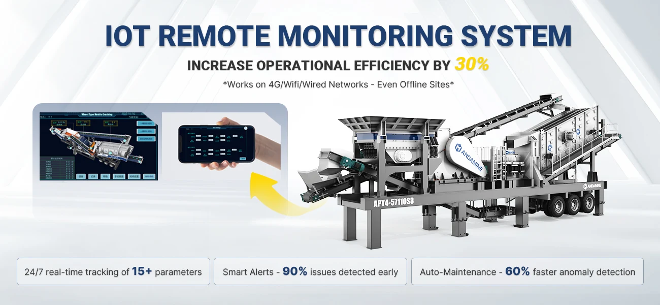 IOT mobile aggregate crushing plant for trends and future directions Indonesia