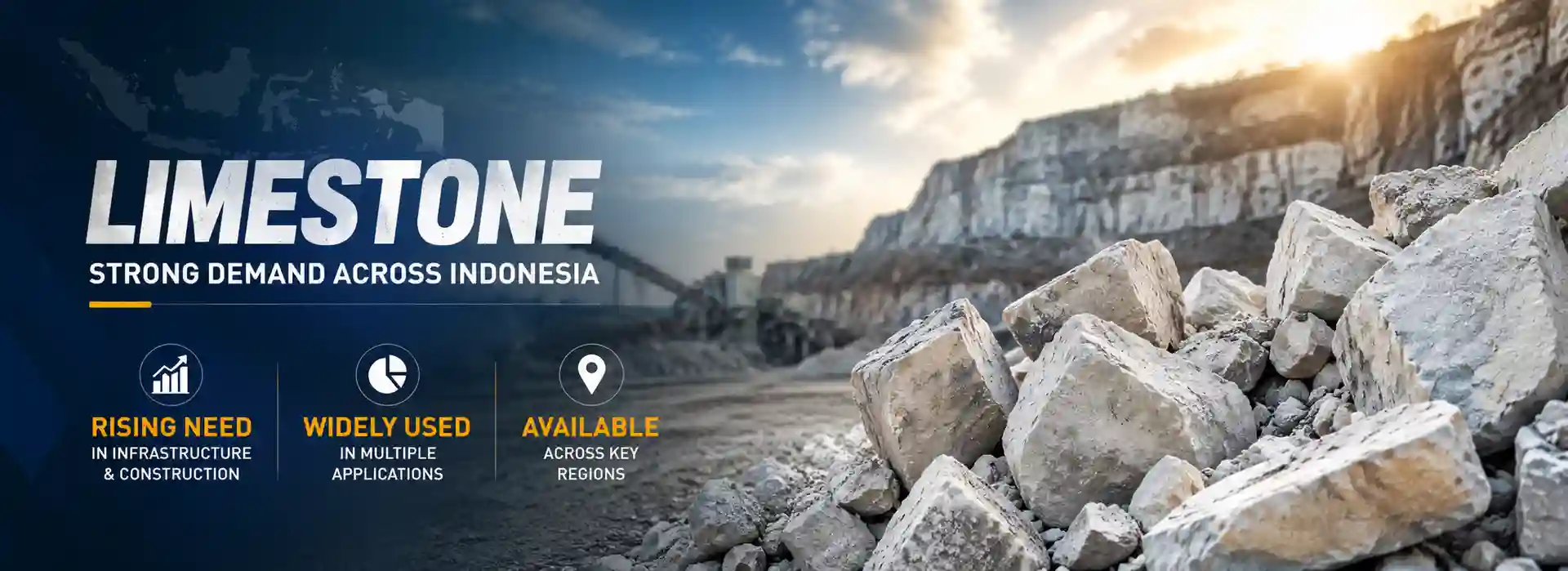 Limestone Crushing in Indonesia Local Market Project Demand