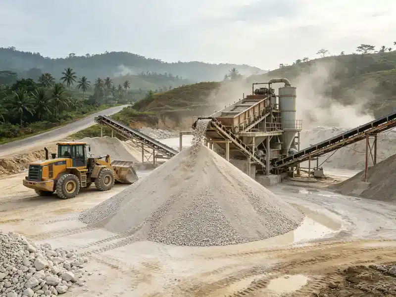 Limestone for Manufactured Sand and Fine Aggregate