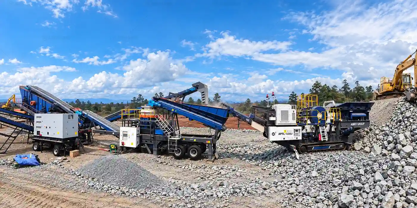 Multi-Stage Mobile Aggregate Crusher Plant for Large-Scale Quarry Aggregate Production in Indonesia