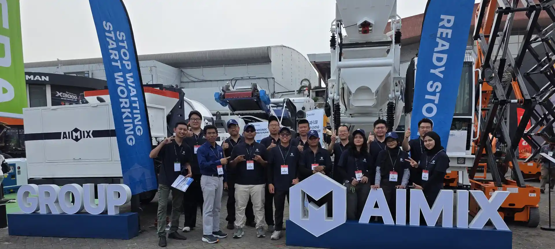 PT. AIMIX GROUP INDONESIA Participate in the 24th International Mining Construction Exhibition