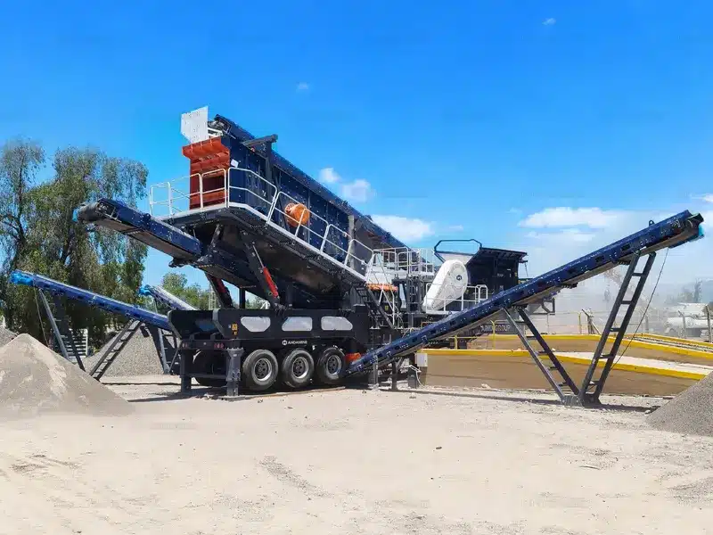 aggregate crushing machinery for aggregate production in Indonesia