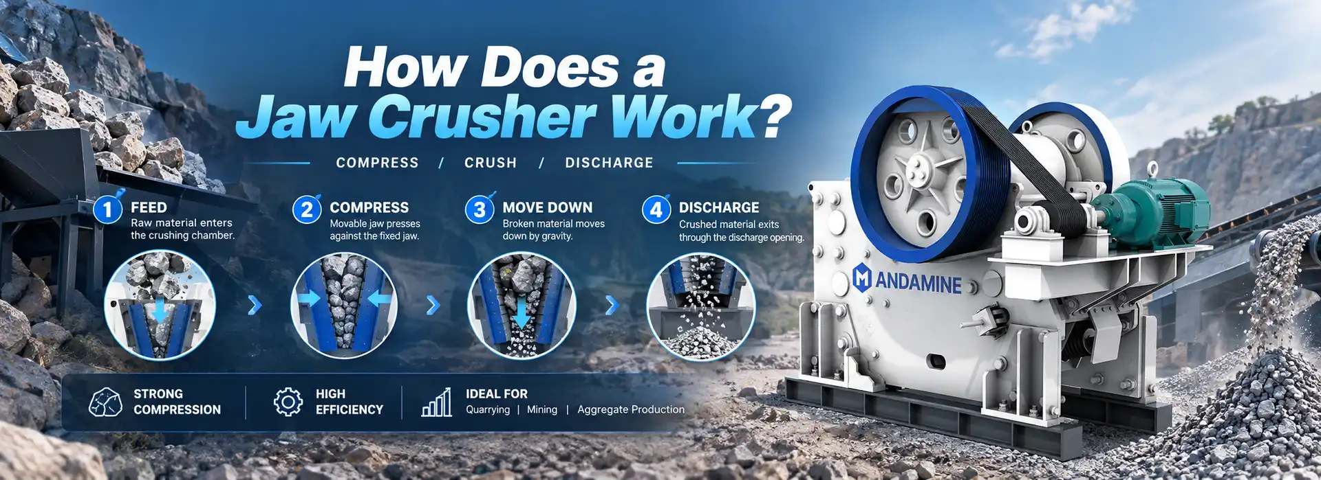 how does a jaw crusher work